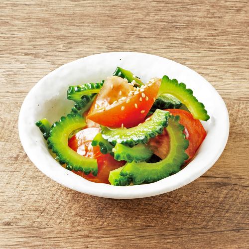 Summer Namul with Bitter Melon and Tomato