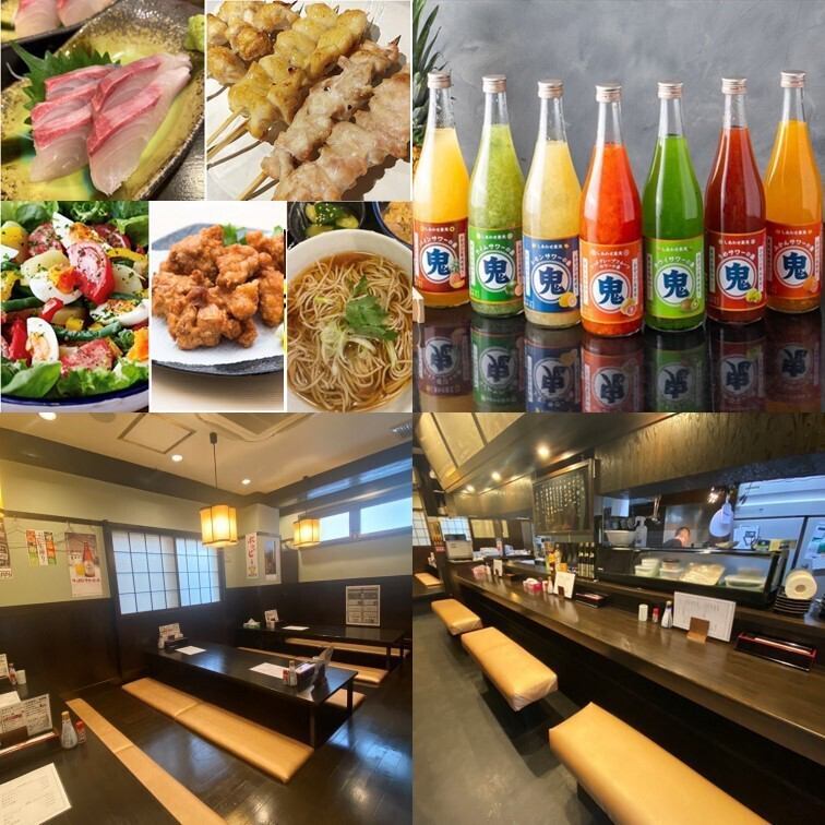 焼き鳥とおそばを楽しめる居酒屋