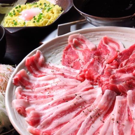 [9-dish course with 2 hours of all-you-can-drink for 5,500 yen (tax included)] Enjoy oil shabu-shabu♪