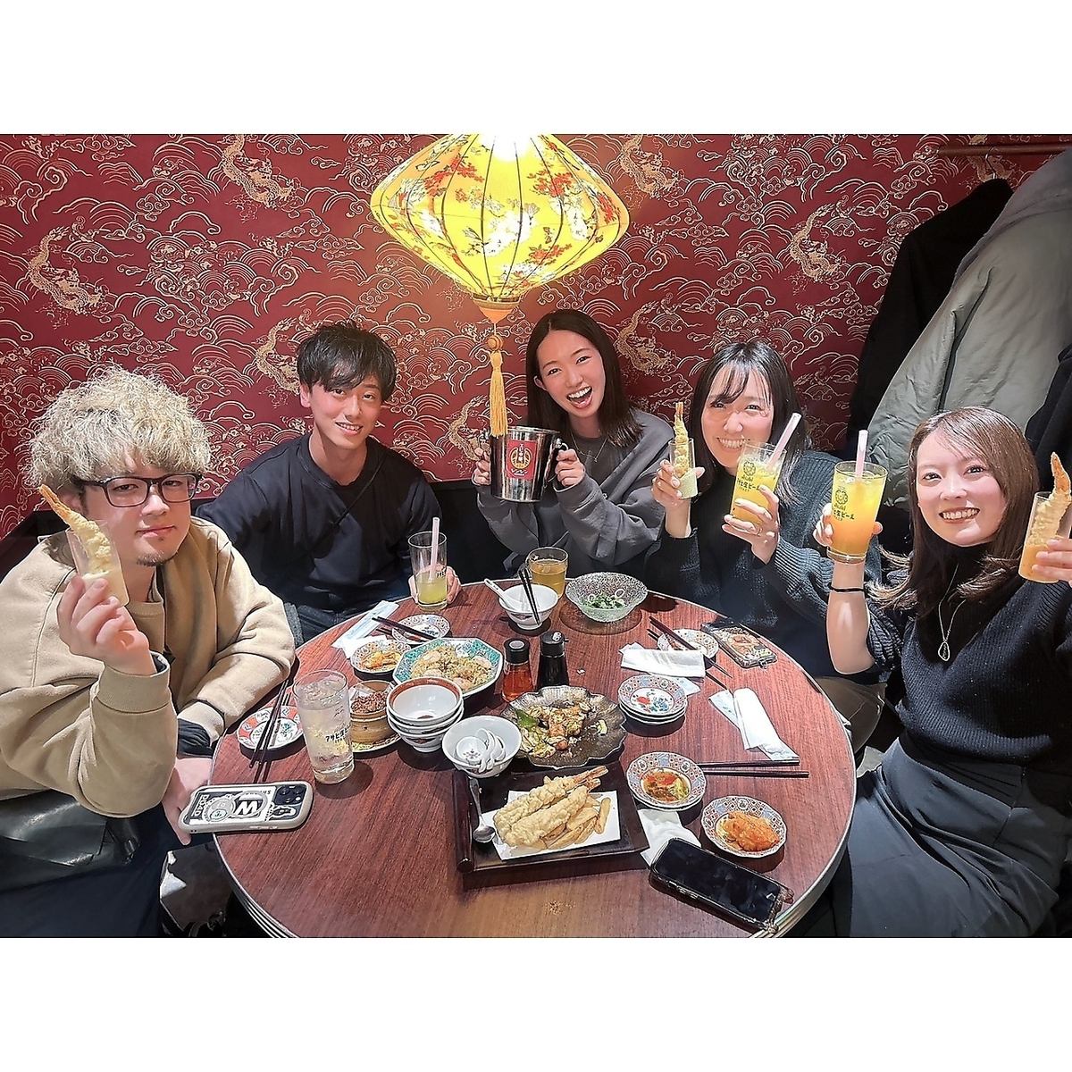 限定１席半個室もございます！お仲間との忘新年会に！