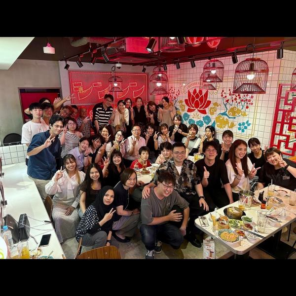 大型貸切宴会も可能♪ご予算や人数お気軽にお問い合わせください！各種ご利用に最適な空間をご提案いたしますので、下見などもお気軽にどうぞ！