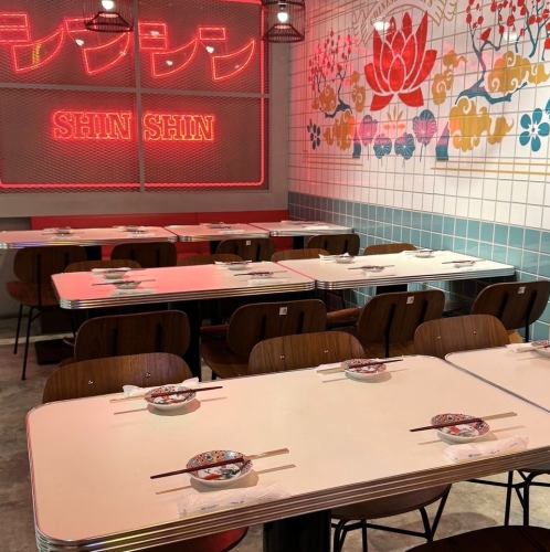 20名様以上の大型宴会も可能です！人数に応じてテーブルの配置は変更できます◎