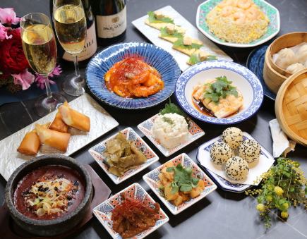 【女子会プラン】☆スパークリングワイン特典付☆メイン料理が選べる女子会限定コース