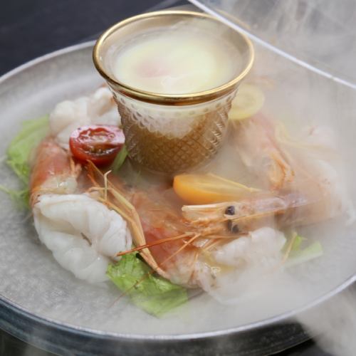 料理長こだわり海老の旨み溢れる映えメニュー♪