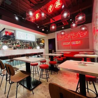 2名席×７テーブルご用意♪人数に合わせてテーブルのご用意いたします◎女子会やデートのシーンにおすすめです。