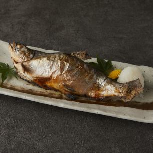 旬鮮魚 一本焼き