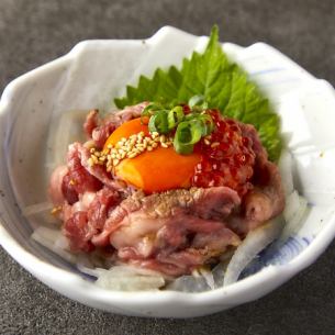 トリュフ香る和牛ユッケ