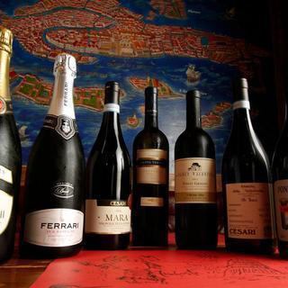 100種類以上のワイン！