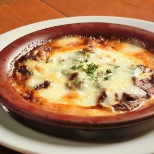 南伊風ナスのチーズ焼き