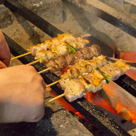 炭火焼き鳥各種