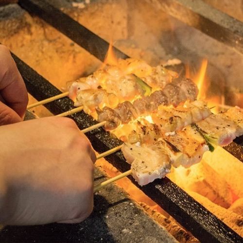 Bunka Shokudo's specialty is the food! Various charcoal grilled yakitori ♪