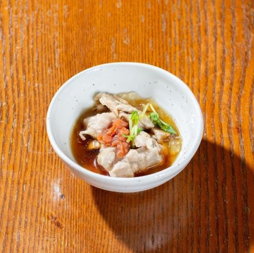 とり梅ポン酢