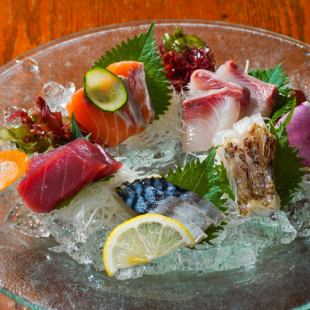 お刺身・天婦羅・トンテキで満腹必至！ 文化の大満足ご宴会コース2時間飲み放題付5000円