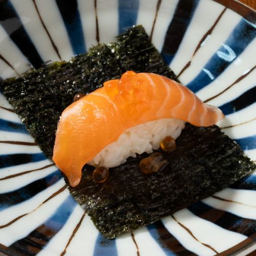 サーモン親子