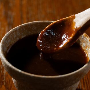 フルーツが隠し味！玉ねぎソース