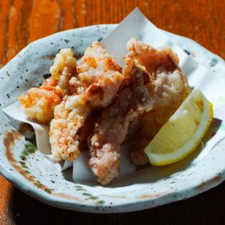 塩ホルモン唐揚げ
