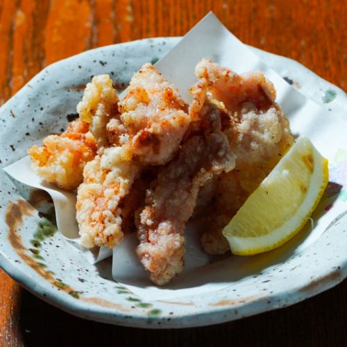 塩ホルモン唐揚げ