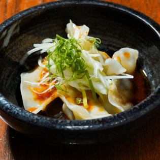 よだれ餃子/にんにく餃子