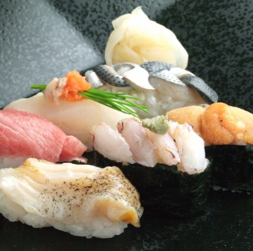 魚游自慢のすし宴会コース
