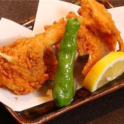 ふぐの唐揚げ