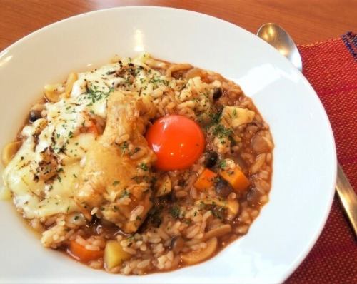 味変を楽しむ★カレーリゾット