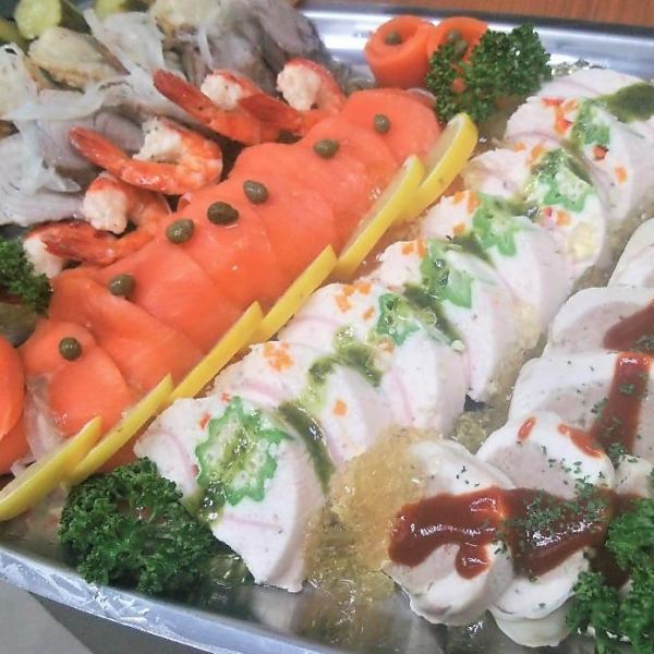 気軽にワイワイ楽しむ！2H飲み放題付オードブルコース♪