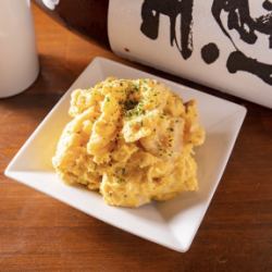 Oden-flavored potato salad