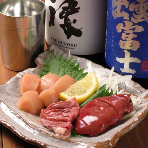 [Same-day reservations accepted] Recommended for parties! Enjoy a total of 7 dishes, including fresh chicken sashimi! 5,000 yen course (includes 2 hours of all-you-can-drink)