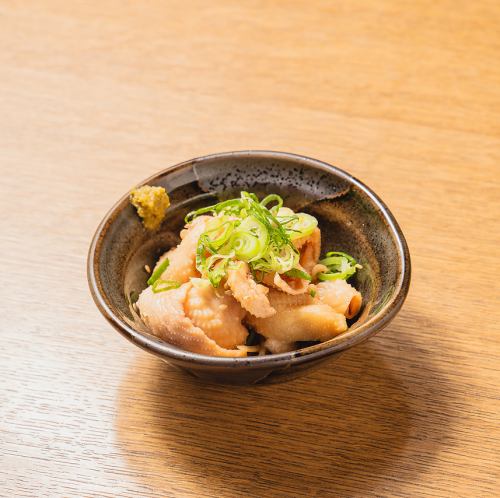 鶏皮ポン酢 chicken skin ponzu sauce