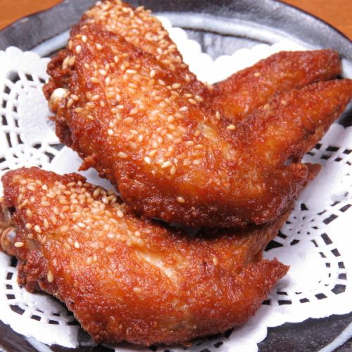 Also recommended for children ♪ Sesame wing chicken fried ★
