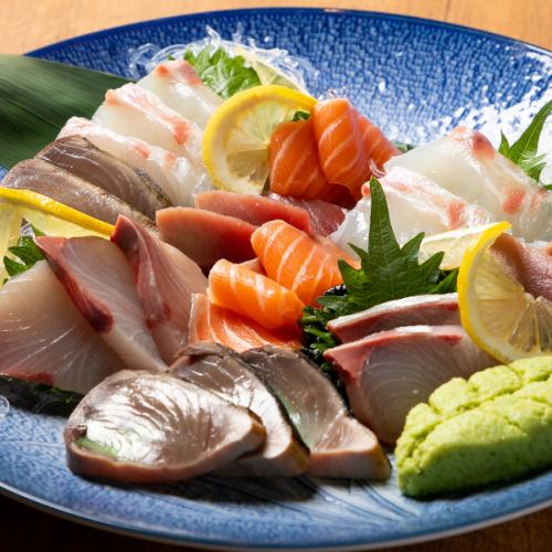 Assorted sashimi small