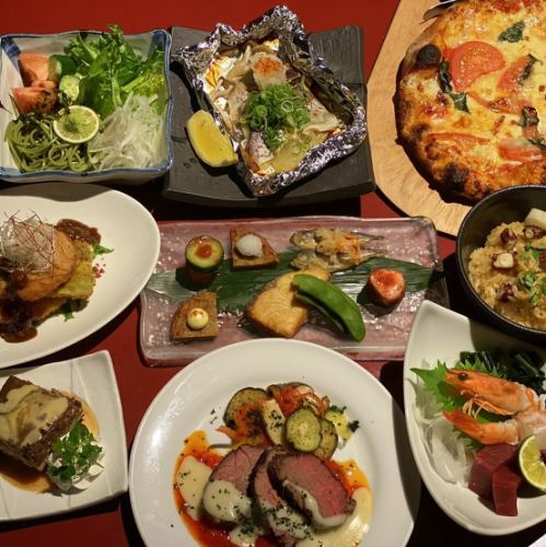 [Monthly change] Bono banquet course 3,500 yen including tax (5,000 yen with all-you-can-drink)