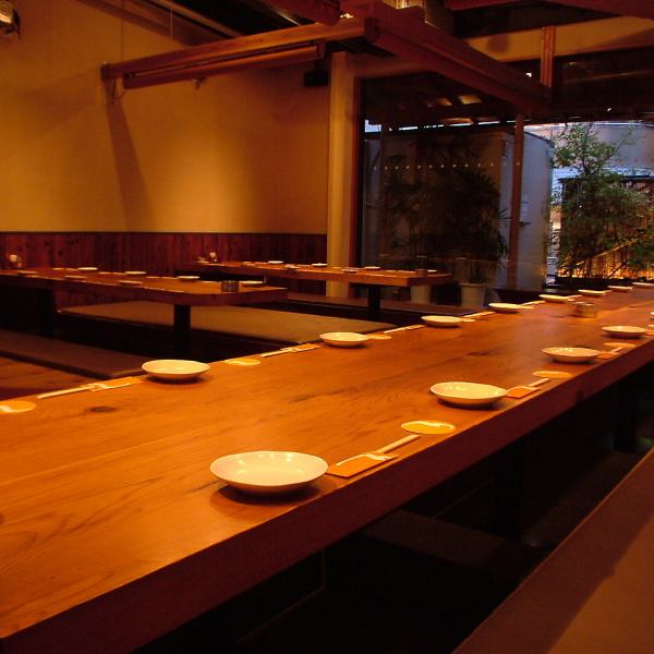 【3rd floor】 A Japanese-style space like the one on the edge is perfect for a large banquet.Up to 54 people