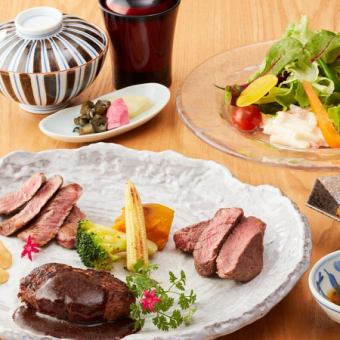 【ランチ限定】鉄板焼 肉三昧セット