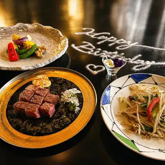 【ランチ限定】佐賀牛サーロイン100gの鉄板焼ランチコース
