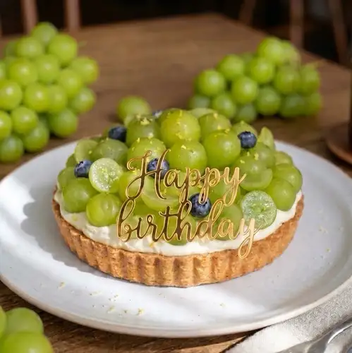 Celebrate birthdays and anniversaries with our seasonal fruit tart!