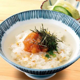 Dashi Chazuke (Mentaiko, Salmon, Plum)