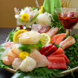 刺身盛り合わせ