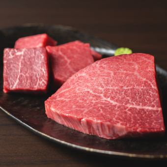 【12月限定】名物シャトーブリアン,特選ヒレカツサンド,和牛肉寿司を堪能【ちょうどいい】コース