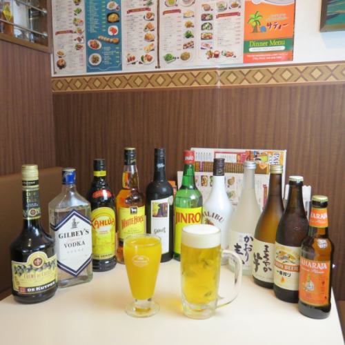 Draft beer is also all-you-can-drink! 120 minutes of all-you-can-drink is available from 2,980 yen.
