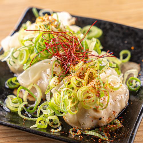 多様な種類の餃子と共に晩酌を…