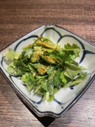 Coriander mini salad