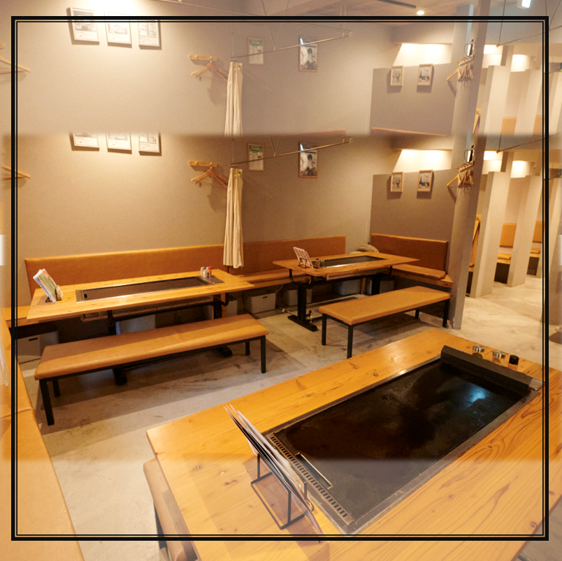 Enjoy your favorite teppanyaki dishes in a private space♪ Just a short walk from Tenma Station!
