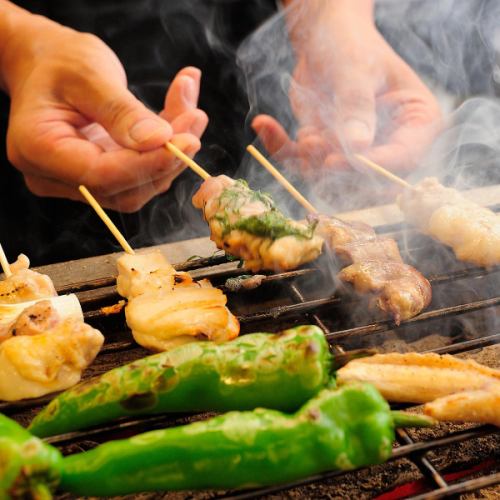 ◇◆炭焼き料理各種◆◇備長炭の高温で旨味を閉じ込めました