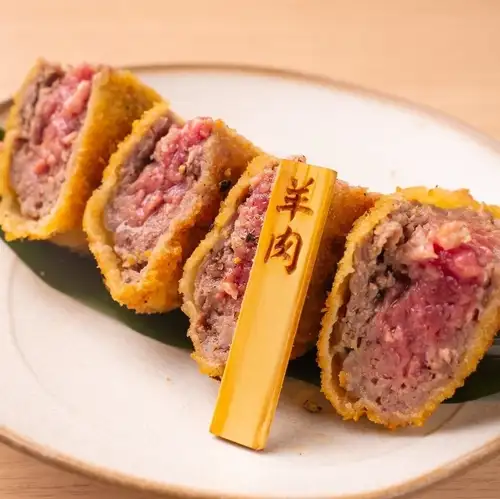 羊肉蓝纹奶酪碎肉排