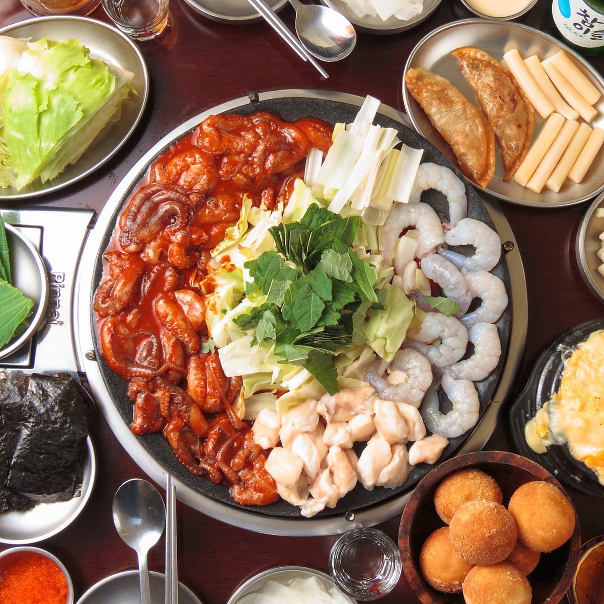 新鮮で美味しいプレミアムな食材を使用★韓国でNo.1のチュクミ専門店が東新宿に！