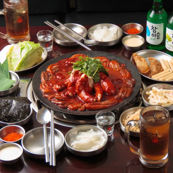 【韓国No.1のチュクミ専門店】めちゃめちゃ辛いけどクセになる美味しさ！！