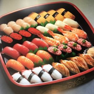 Aya <Irodori> Sushi Sheng [4 servings] << 40 pieces >>