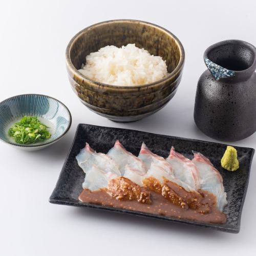 [White sesame] Red sea bream pickled luxury bowl