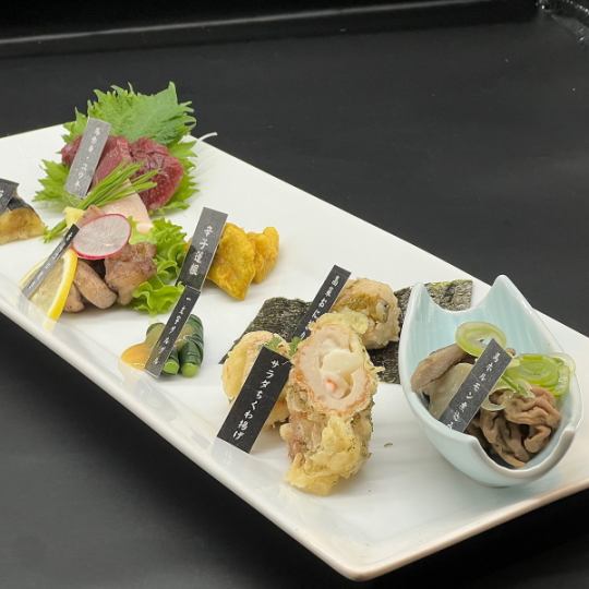 Kumamoto's delicious and luxurious 8-item dish! Local cuisine set